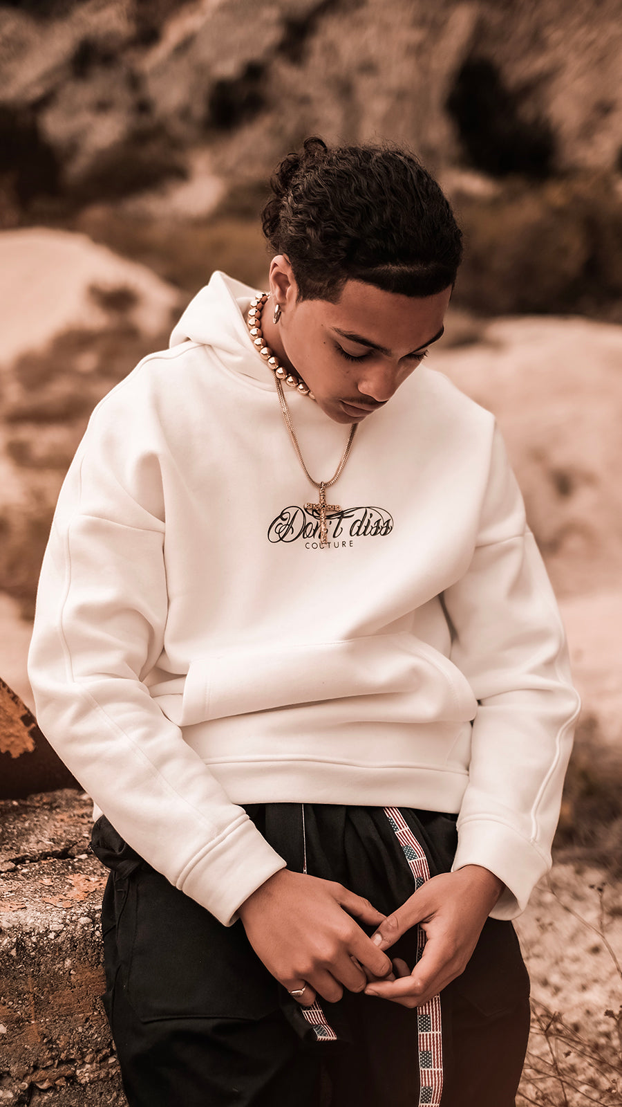 HOODIE BASIC WHITE