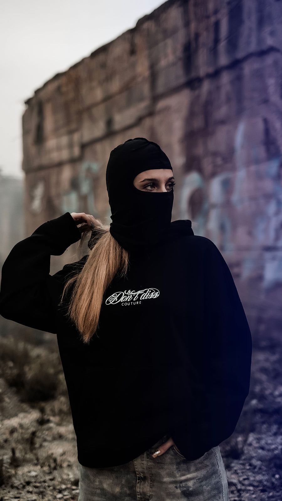 HOODIE CRIPS BLACK
